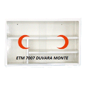 Duvara Monte Ecza Dolabı