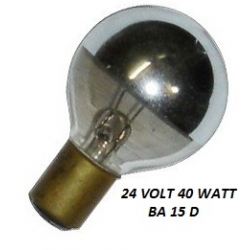 24 Volt 40 Watt BA15D