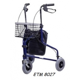 3 Teker Sepetli Rollator