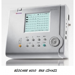 Biocare 6 Kanal Monitörlü,Yorumlu Ekg Cihazı